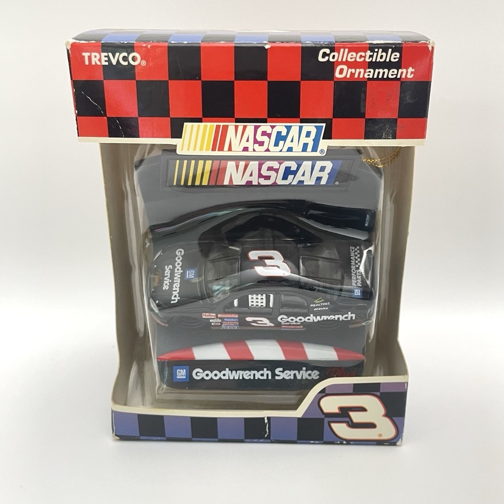 Dale Earnhardt Christmas Ornament Trevco Goodwrench Nascar‎ Collectible  #3